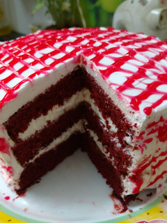 A picture of Red Velvet Cake.