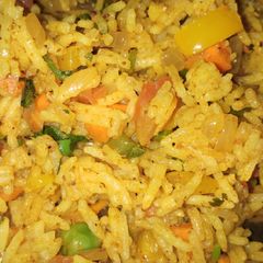 A picture of Vegetable Pulao.