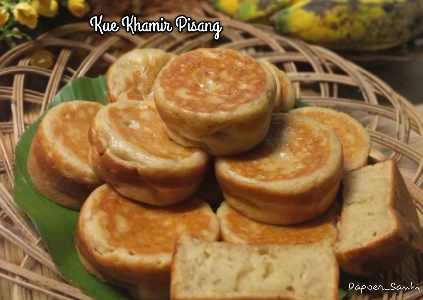 Kue Khamir Pisang Sederhana