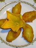 Cheese-Stuffed Squash Blossoms, Jon Style