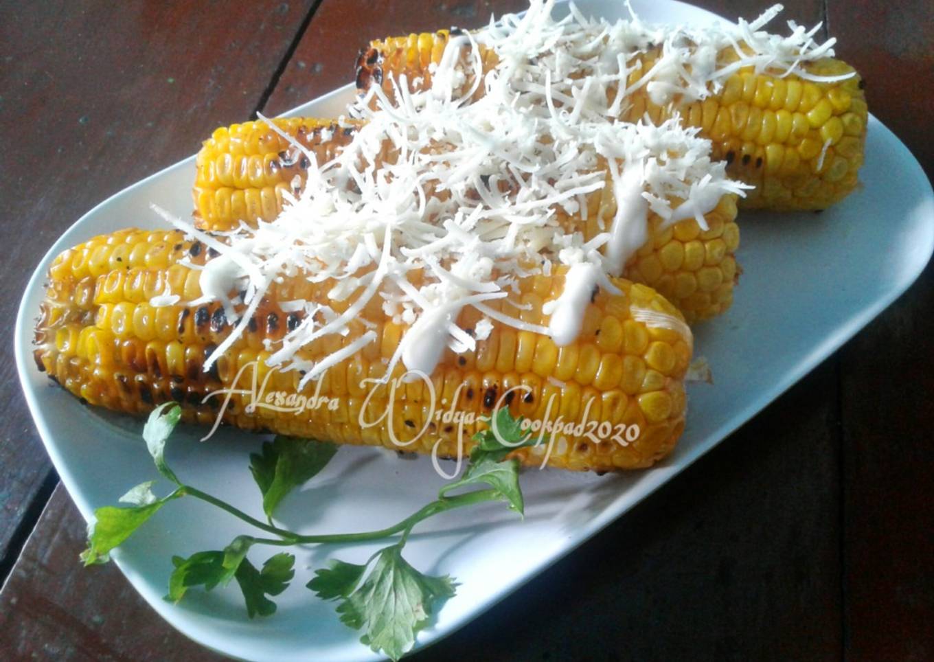 Jagung Bakar Mayo tabur Keju