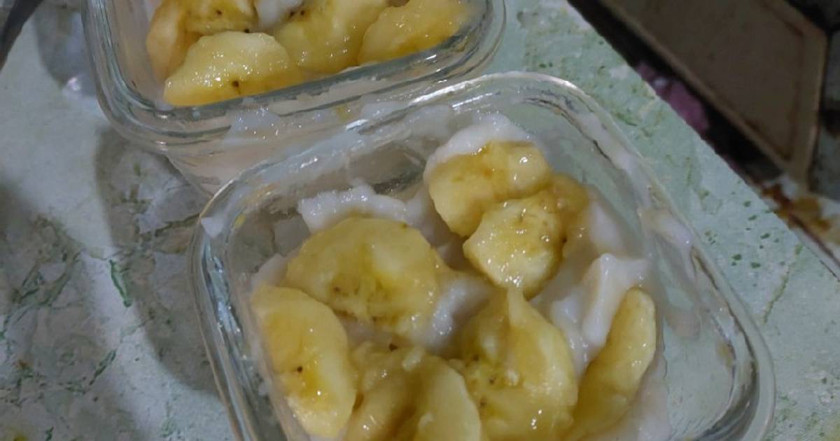 Resep Nagasari Pisang Tanpa Gula Oleh Bunda Zy Cookpad