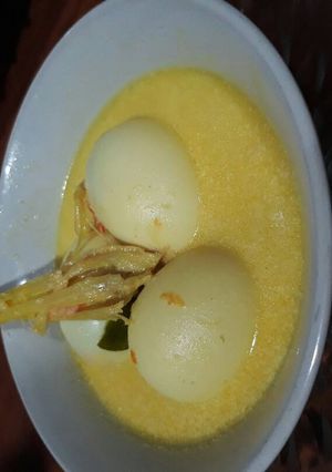 Foto resep Opor telur ayam 😁