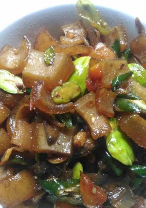 Foto resep Kikil pete cabe ijo
