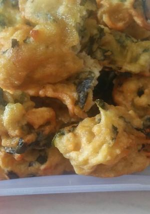 Foto resep Bakwan mie daun singkong