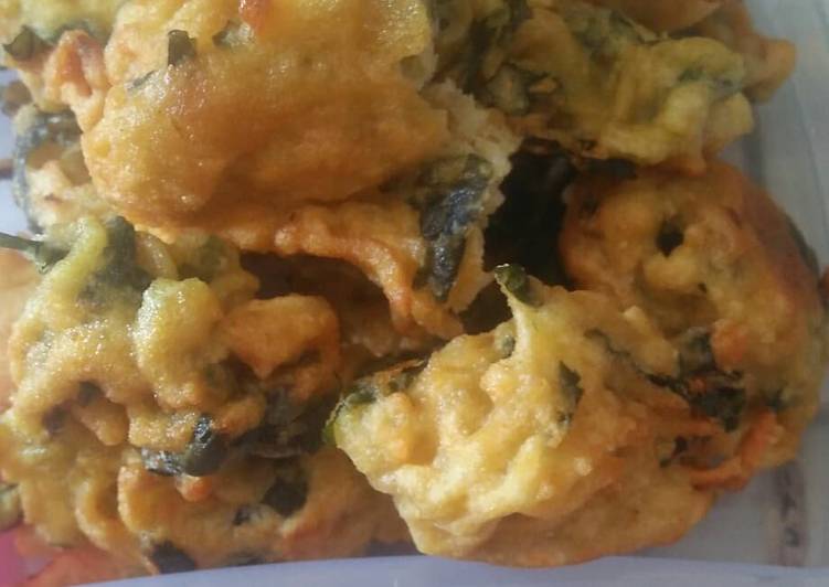 Bahan Bakwan mie daun singkong | Cara Masak Bakwan mie daun singkong Yang Bikin Ngiler