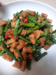 Foto resep Tumis kacang panjang tempe