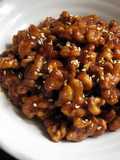 Sweet Miso Walnuts