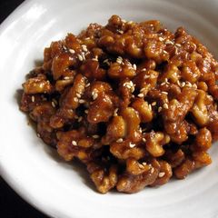 A picture of Sweet Miso Walnuts.