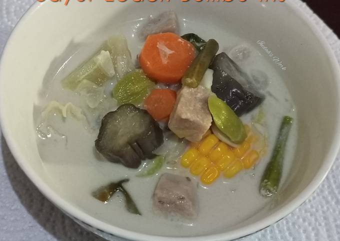 Resep Sayur (serah)Lodeh Bumbu Iris ?, Bisa Manjain Lidah