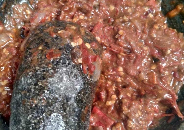 Sambal terasi maknyuus