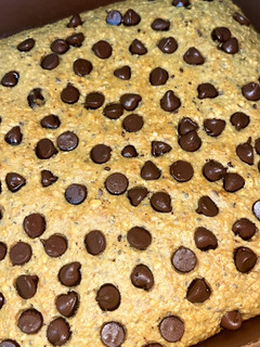 Una foto de Queque plátano avena