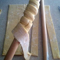 A picture of cream roll.