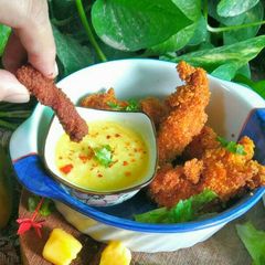 A picture of Crispy Chicken Fingers.