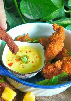 A picture of Crispy Chicken Fingers.