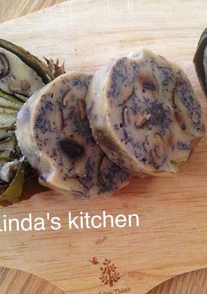Hình của món Giò chay làm từ đậu xanh!.