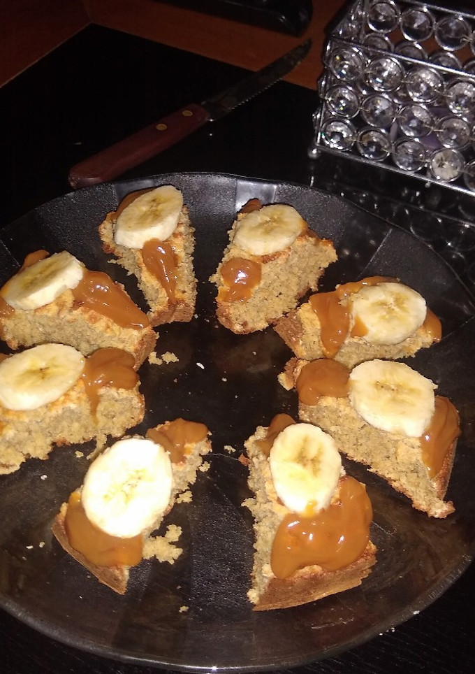 Una foto de Budín de avena y banana saludable! fácil y rápido ❤️