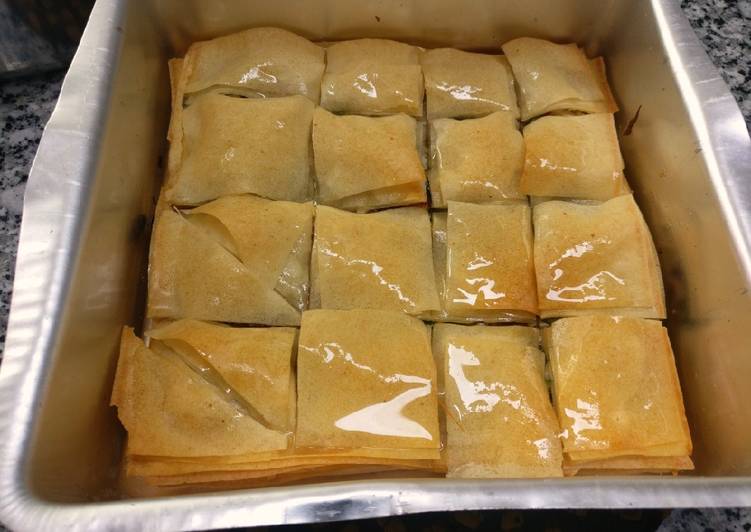 Recipe of Homemade Baklava