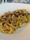 Spaghetti with Tuna (White Sauce) in 15 Minutes