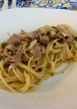 Foto di Spaghetti al tonno in bianco in 15 min