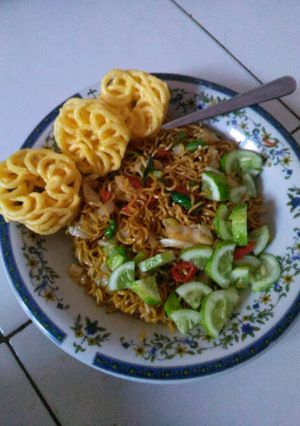 Foto resep Mie goreng pedas