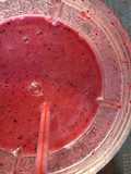 Blueberry tangerine smoothie