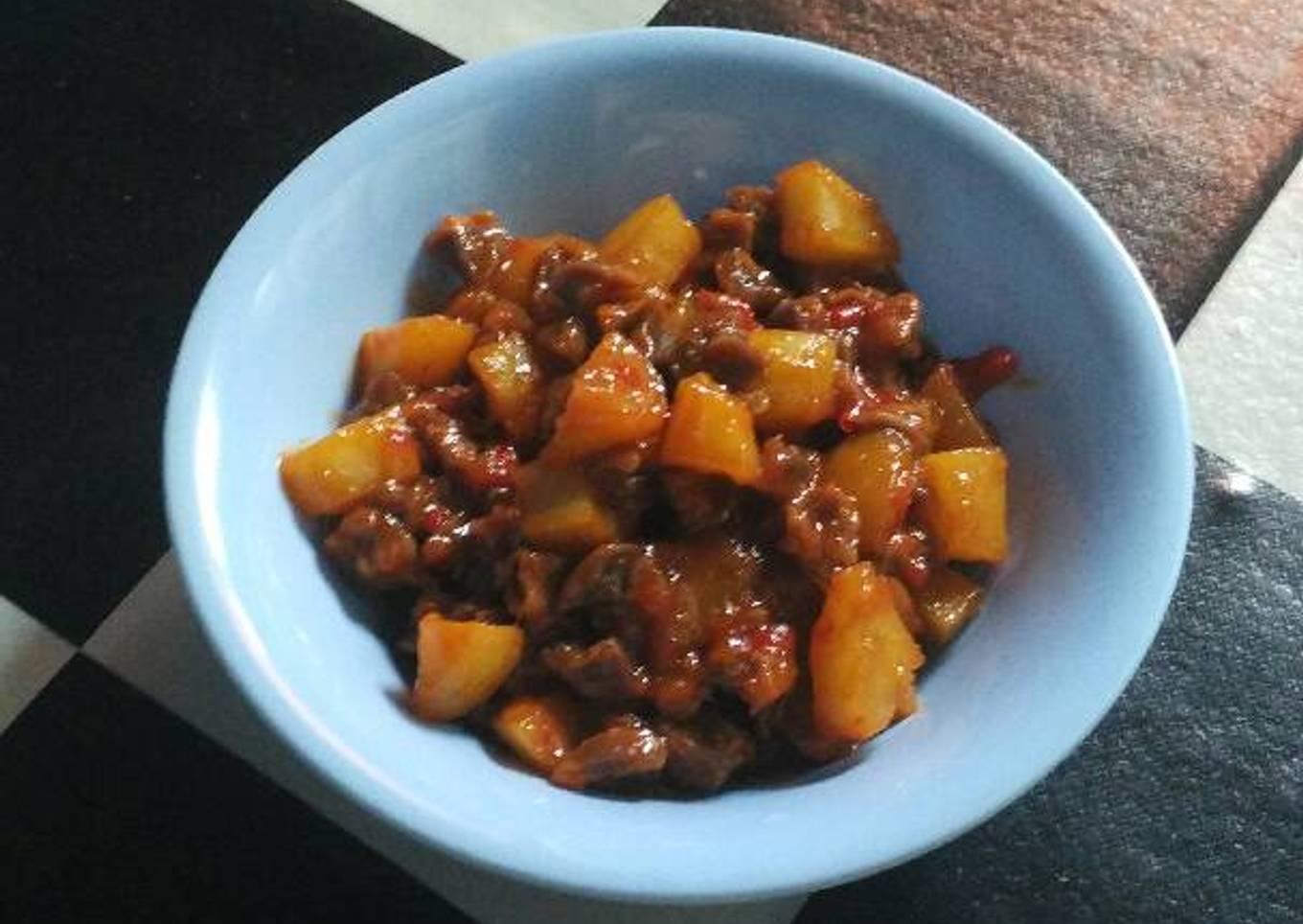 Balado Ampela Ayam ala Enyot