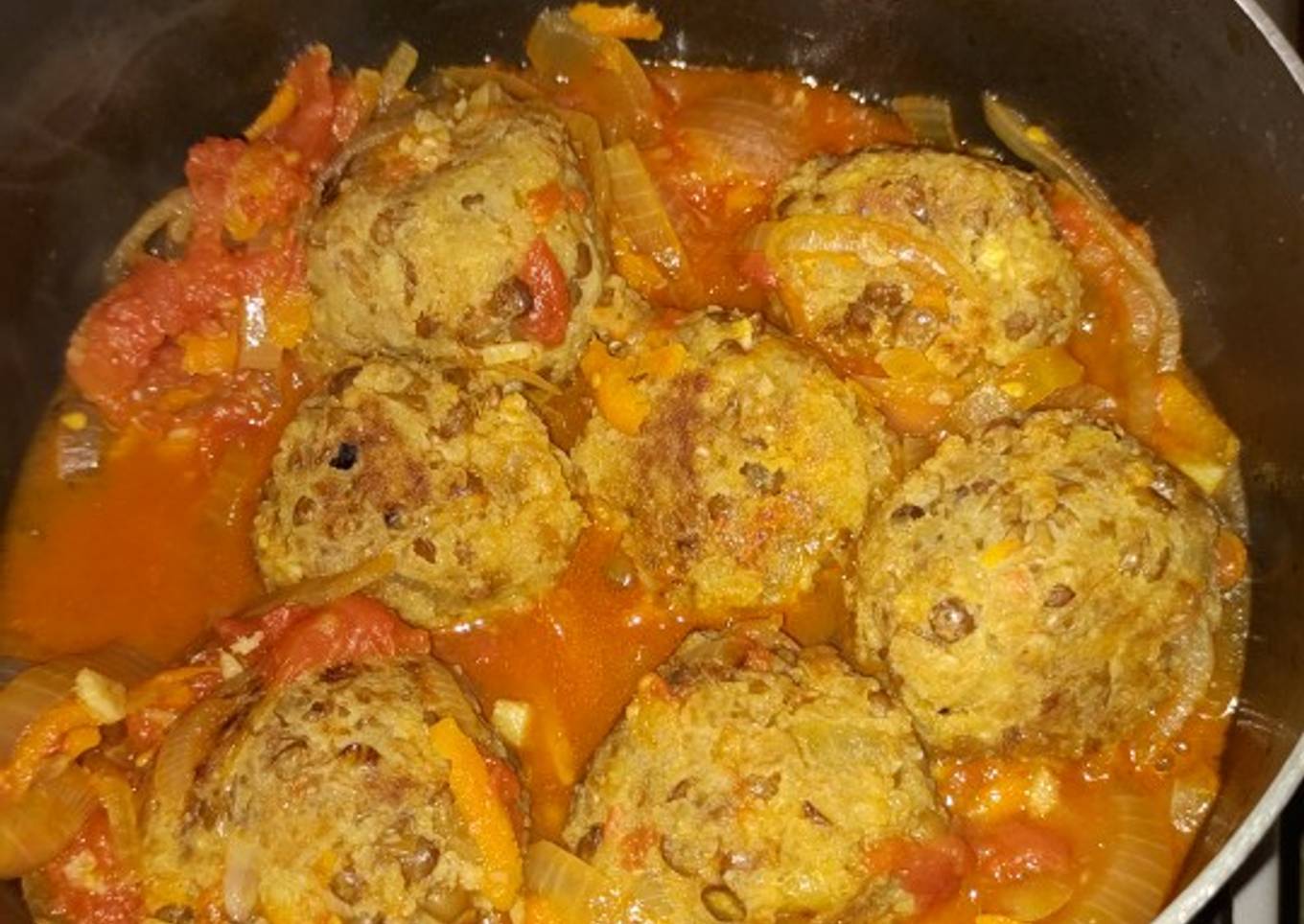 Albóndigas de lentejas