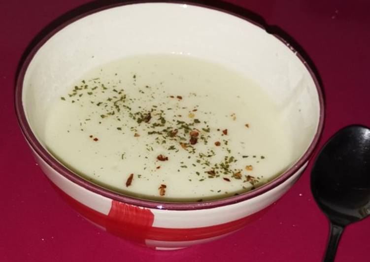 Vichyssoise de peras de agua