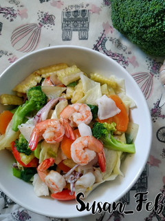 Foto resep Capcay Seafood