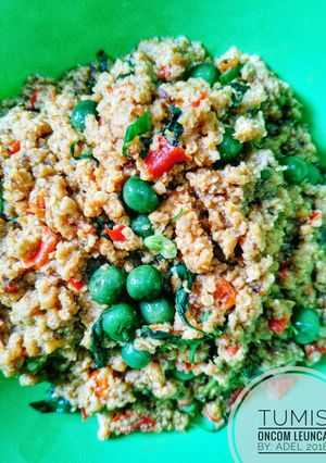Foto resep Tumis Oncom Leunca Kemangi