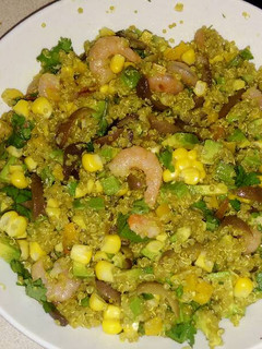Una foto de Quinoa ensalada