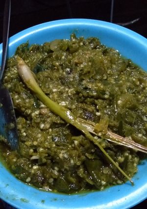 Foto resep Sambal ijo padang alabibaa