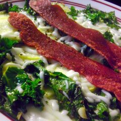 A picture of Kale and Squash Open Omelette.