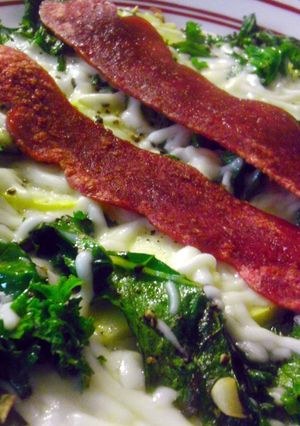 A picture of Kale and Squash Open Omelette.