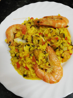 Una foto de Arroz a lo que me encuentre..!!