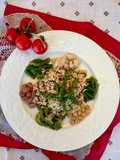 Insalata di bulgur e quinoa