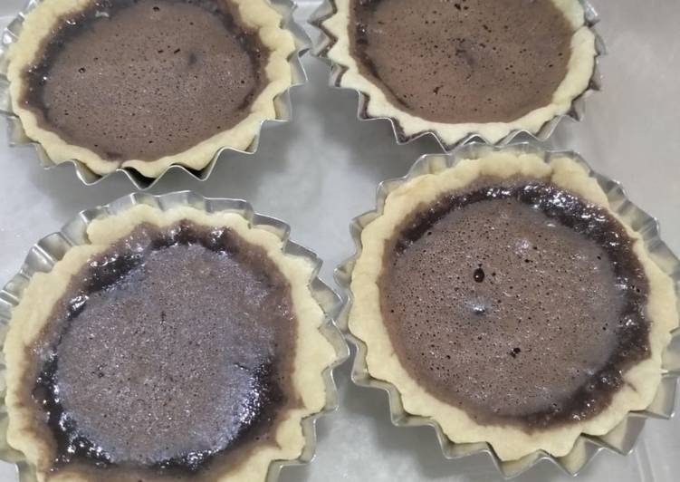 Pie susu coklat