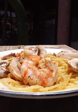 Una foto de Camarones mediterráneos