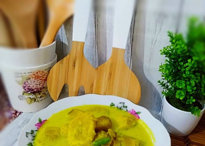 Gulai Lemak Pisang Muda