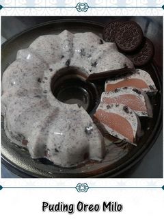 Foto resep Puding Oreo Milo