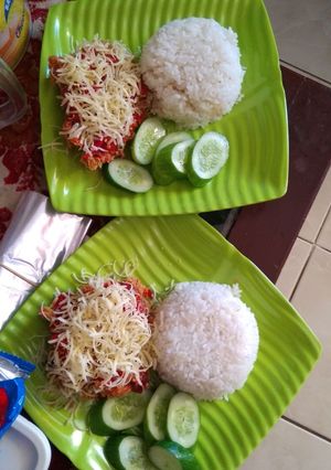 Foto resep Ayam geprek keju#BikinRamadanBerkesan
