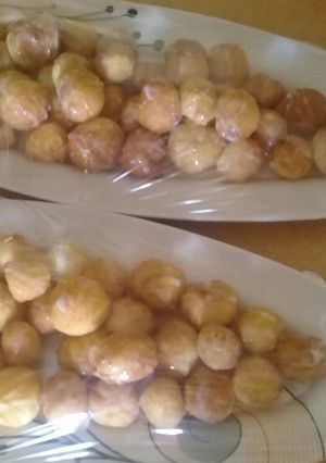 صورة لوصفة لقيمات بالجبنة