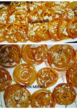 A picture of Urad Dal Jalebi.
