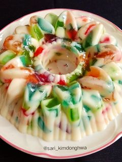 Foto resep Puding Mozaik