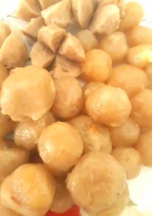 Foto resep Cilok kanji isi mercon/keju