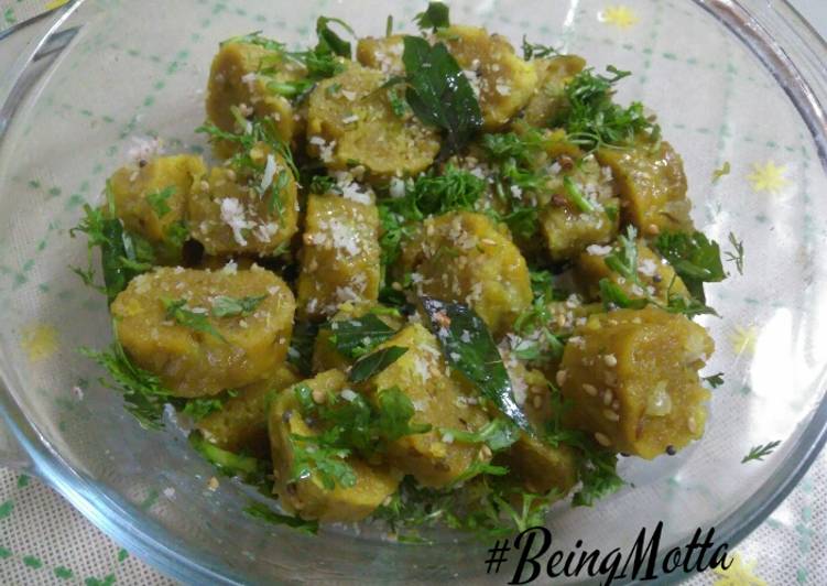 Recipe of Super Quick Homemade Cabbage muthiyas