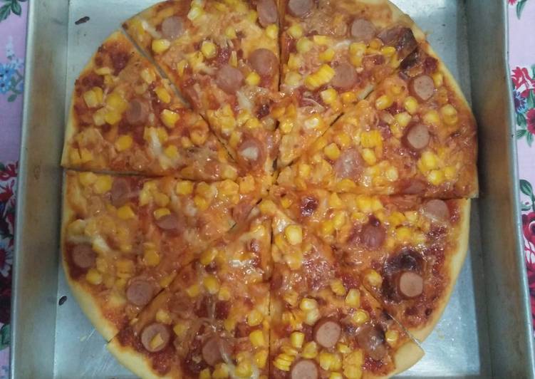 Pizza empuk mudah dibuat