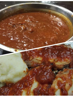 Una foto de Salsa roja para acompañar carnes asadas