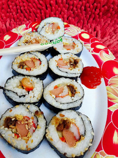 Foto resep Gimbap ala ala korea 😍